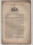 Wales – Railways group of approx 16 printed Acts of Parliament 19th c relating to railways in