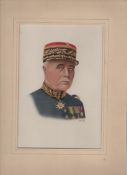 Ephemera – original art – Phillipe Petain – French leader under the Nazi Occupation executed after