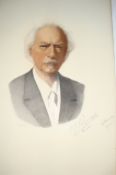 Autographs – Ignace Paderewski Polish President and virtuoso concert pianist fine portrait showing