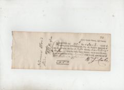 Ephemera – Theatre – Covent Garden 1795 good example of a Tontine Ticket issued by Covent Garden