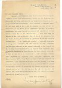 India – Important Letter from Maharajah Patiala regarding the 1931 Round Table Conference. A fine