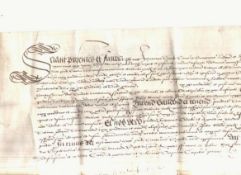 Edward VI – The Vintner’s Company of the City of London fine indenture relating to the Vintner’s