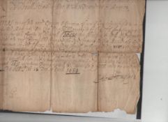 America – Col Thomas Dongan Lieutenant Governor of New York and Dependences in America rare document