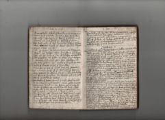 Ecclesiastical – a 17th c commonplace book ms commonplace book filled with notes and outlines for