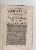 Charles II – The King’s speech on the Act of Free Pardon transcript of the speech given by Charles