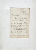 Autograph – science – Lyon Playfair autograph letter signed dated April 28th 1887 concerning the