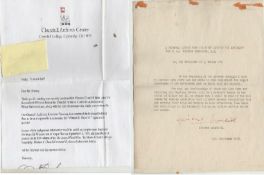 Outstanding letter of Churchill written a few days after the outbreak of WWII – Autograph – Sir