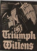 WWII – Nuremberg Rallies – Leni Reifenstahl an original copy of the promotional brochure for ‘