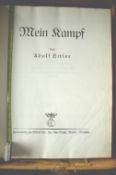 WWII – Hitler – Mein Kampf an extremely rare large scale version of Hitler’s book in original