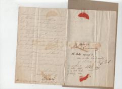 Autograph – Royalty – Edward Duke of Kent – father of Queen Victoria letter signed ‘Edward’ to the