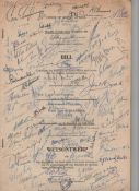Autographs – South Africa an original copy of the printed Bill declaring South Africa a Republic and