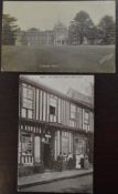 India – Duleep Singh related postcards two vintage postcards showing Elveden Hall residence of