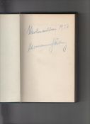 WWII –autograph – Herman Goering rare deluxe edition of Herman Goering Werk und Mensch [Herman