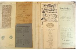 Shropshire – Ludlow – hunting and racing good scrap album late 19th/early 20th c featuring