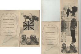 WWII – Sir Winston Churchill remarkable piece of German propaganda aimed at Russia (and printed in