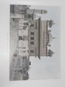 India Golden Temple at Amritsar Chromolithograph showing the entrance to the Temple^ published in