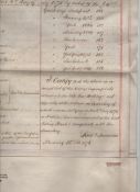 A fine indenture relating to Horse Racing Yorkshire – Horse Racing indenture on two leaves of
