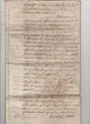 Scotland miscellaneous group of approx 18 legal documents concerning estates in the Edinburgh