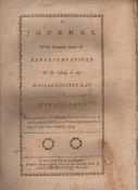 The American War of Independence America – Massachusetts 1775 A Journal of the Honorable House of