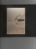 Sea Bathing in Edwardian times photo album containing approx. 27 albumen b&w printed^ 8x6^