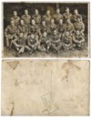 WWII – Judaica/Germany/Palestine Group Photo Jewish Brigade POW Stalag 8B. Unusual if not