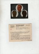 WWII A Nazi lesson in racial purity – scarce set of approx 38 celluloid slides c1935 produced as a