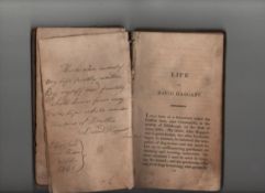 Rare volume signed by a 19th c condemned highwayman four days before he was hanged for murder.