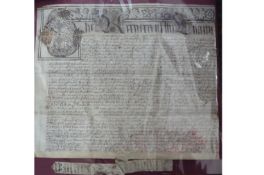 Civil War – Warwickshire 1653 a scarce document in the name of the ‘Keepers of the Liberty of