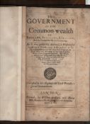 Oliver Cromwell The Government of the Commonwealth of England^ Scotland & Ireland thereto belonging;