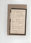 Autograph – Royalty – Queen Adelaide – Queen of William IV autograph letter signed ‘Adelaide’