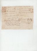 Medical – Autograph – Erasmus Darwin^ physician and poet^ grandfather of Charles Darwin