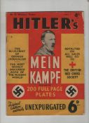 WWII – Hitler – Mein Kampf a complete run of the rare version in 18 weekly parts produced in