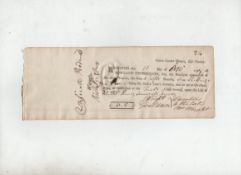 Theatre – Covent Garden 1797 good example of a Tontine Ticket issued by Covent Garden Theatre