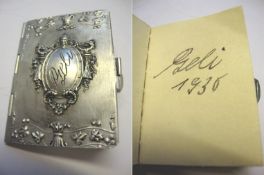 WWII – [Hitler] – autograph – Geli Raubel a miniature personal calendar for 1930 with decorative