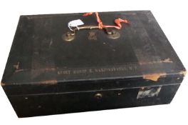 An original Victorian era Government dispatch box belonging to Churchill’s uncle – an original