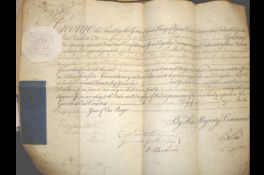 Autograph – Royalty – George III document signed^ dated May 24th 1798 being a commission for the