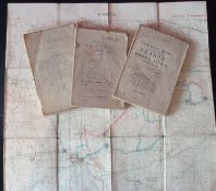 WW1 Military War Office Issue Maps: For France Lens 11 1916, Soissons 22 Jan 1917, France April 1916