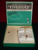 Rare Subbuteo 1960s Fivesides Introductory Outfit: miniature goals, small ball (7/11d in the