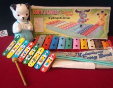 Sooty & Sweep Selection: To consist of Green Monk Product Super Tone Xylophone with Song Book in