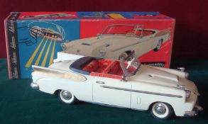 Schuco No.5700 Synchromatic Packard Tourer: German manufacture, battery operated tinplate model is