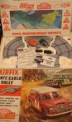 Airfix " Monte Carlo Rally" Set: Comprising of 2 Minis Green and red – comes complete with various