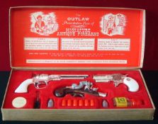 BCM Outlaw Mini Firearms Set Boxed. Collection of three miniature antique Firearms: " Pirate"