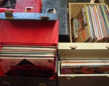 Large collection of Records: Covering various music from Musicals to Country & Western. Housed in