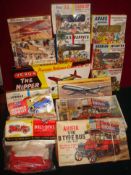 Collection of Airfix Plastic Models: To include early Bag models 1911 Rolls Royce, Morris Cowley,
