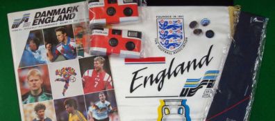 1992 European Championship Football Collection: To consist of Official Final Pennant, Programme,