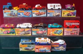 Matchbox Superfast/Rolamatics Diecast Cars: To include numbers 4 Pontiac Firebird, 6 Mercedes