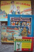 Collection of 1960s Games: To include Merit Merry Milkman Game, Chad Valley The Adventurous