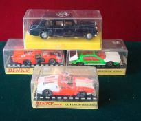 Dinky Toys Diecast in Plastic Cases: To include 187 De Tomaso Mangusta, 189 Lamborghini Marzal,