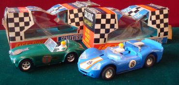 Scalextric C10 Super Javelin Race Tuned Car: Together with C78 Cobra Sport both in original Boxes
