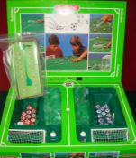 Subbuteo Collection: To include Later original box with 2 Goals, 2 Balls, 2 Corner Flags, Pitch,